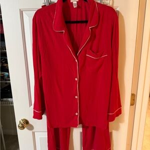 Eberjey Red Women's Pajama Set